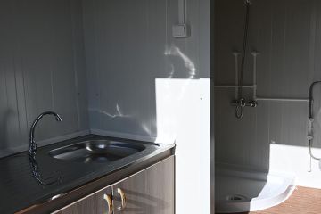 Flat Pack Container Inside