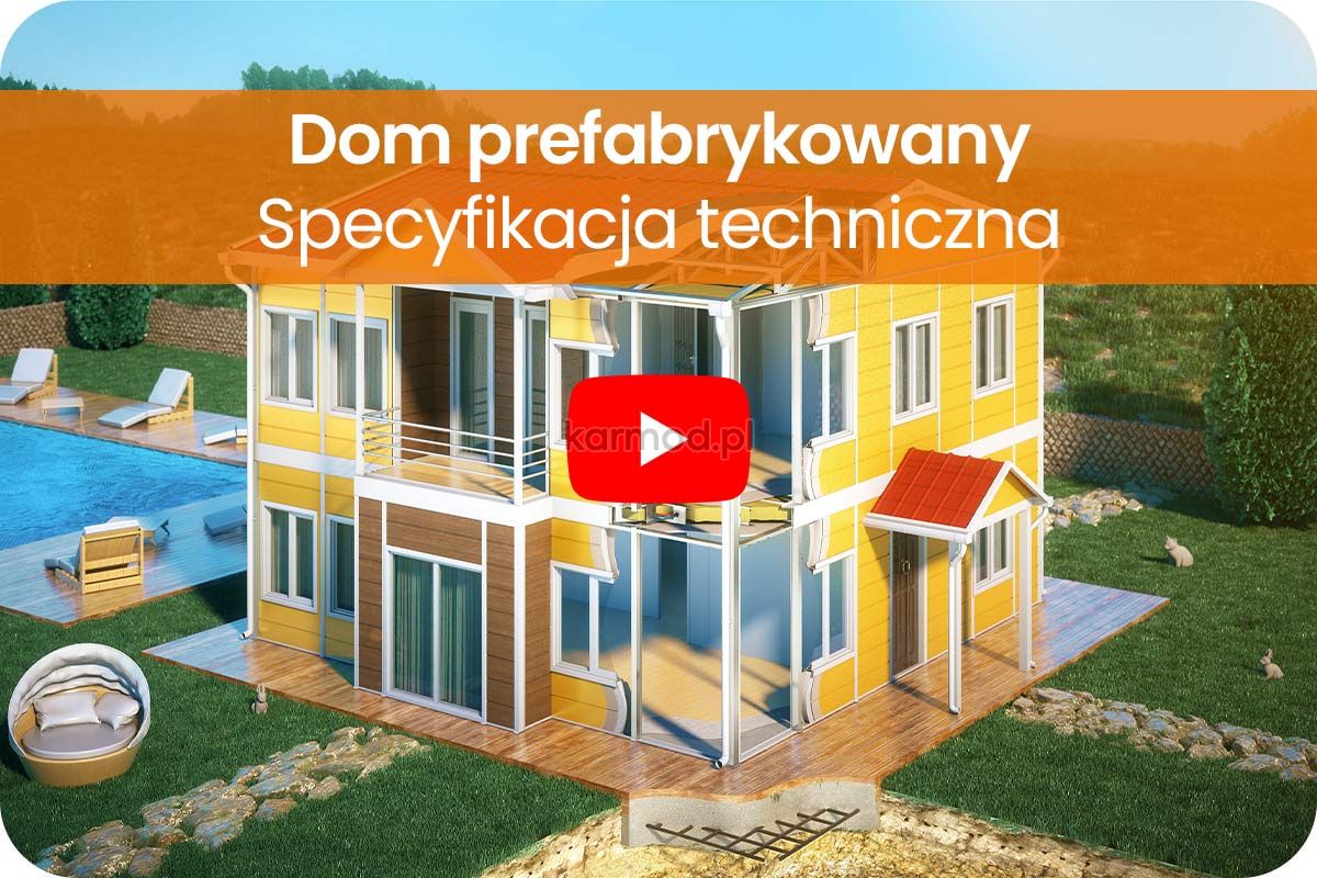 Dom prefabrykowany Specyfikacja techniczna