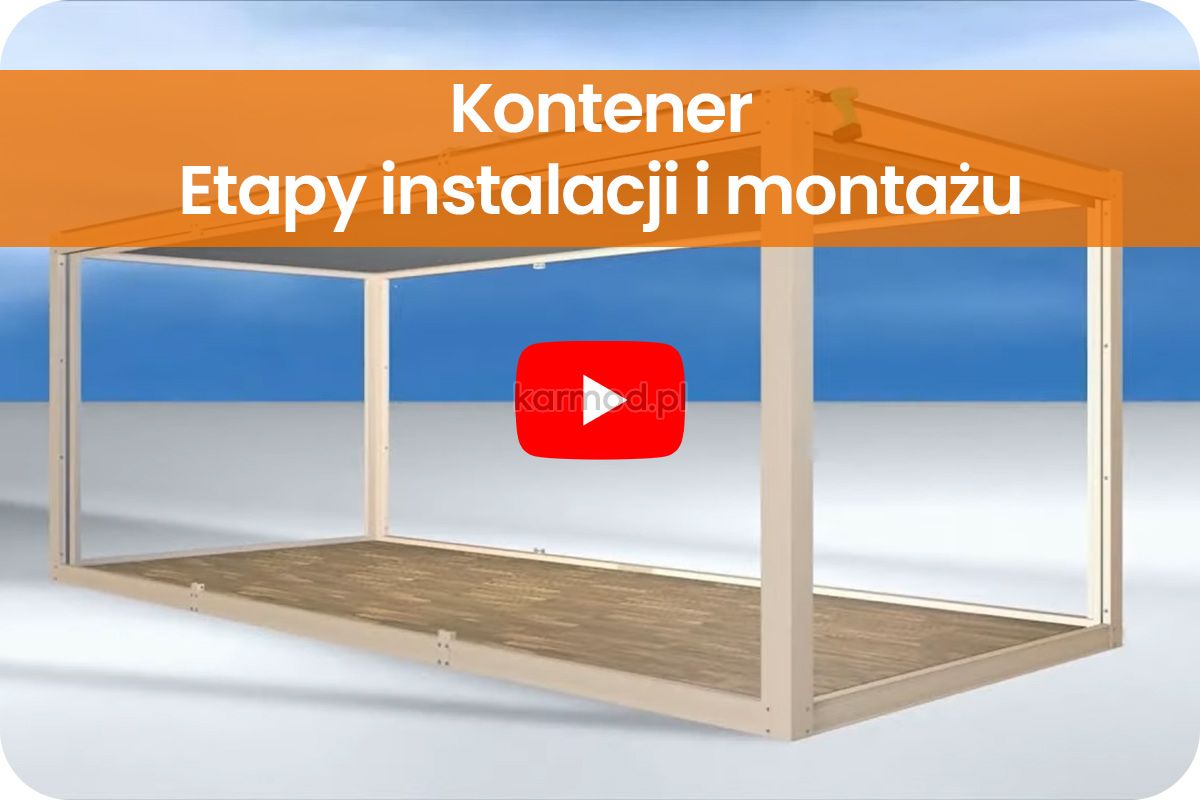 Etapy instalacji i montażu kontenera