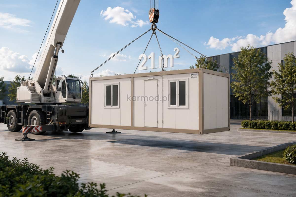 Standardowe wymiary kontenera