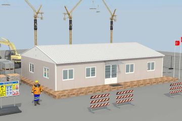 Biuro modułowe 125 m²