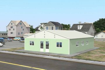 129 m² Modułowy szpital