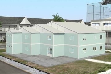 508 m² Szkoła modułowa