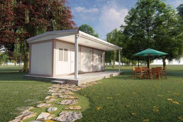 35 m² Dom kontenerowy