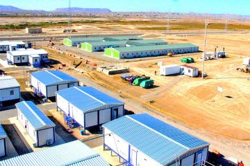 Prefabrykowane budynki budowlane dla projektu Shahdeniz-2 w Azerbejdżanie